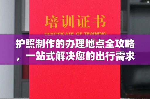 灵武护照制作的办理地点全攻略，一站式解决您的出行需求